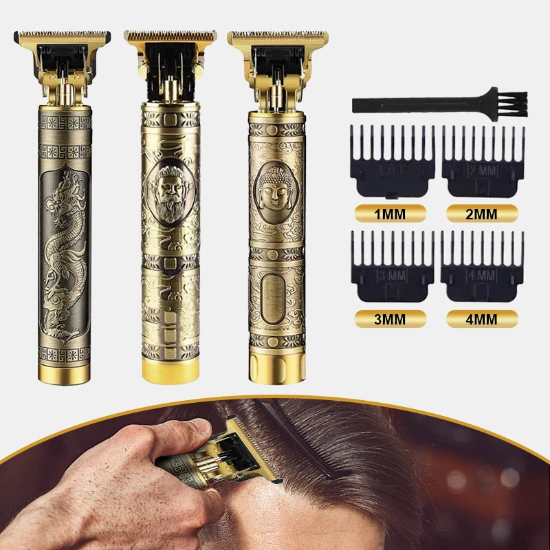 Máquina de corte de cabelo profissional elétrica