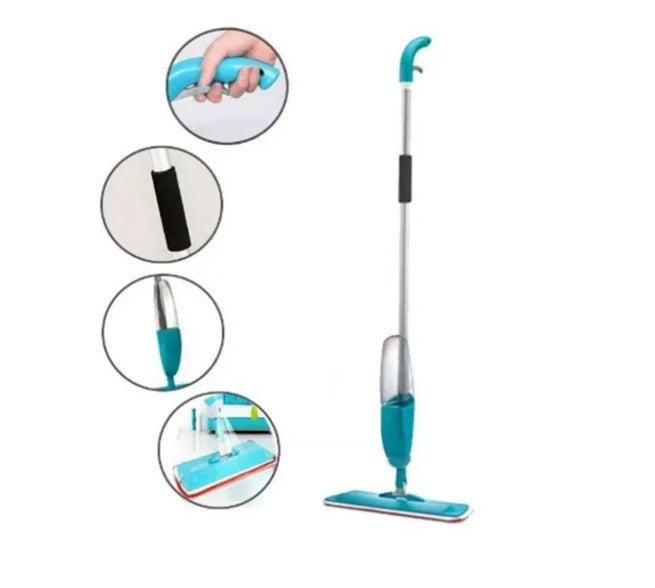 Mop Spray Fácil Limpeza de Piso Sem Esforço