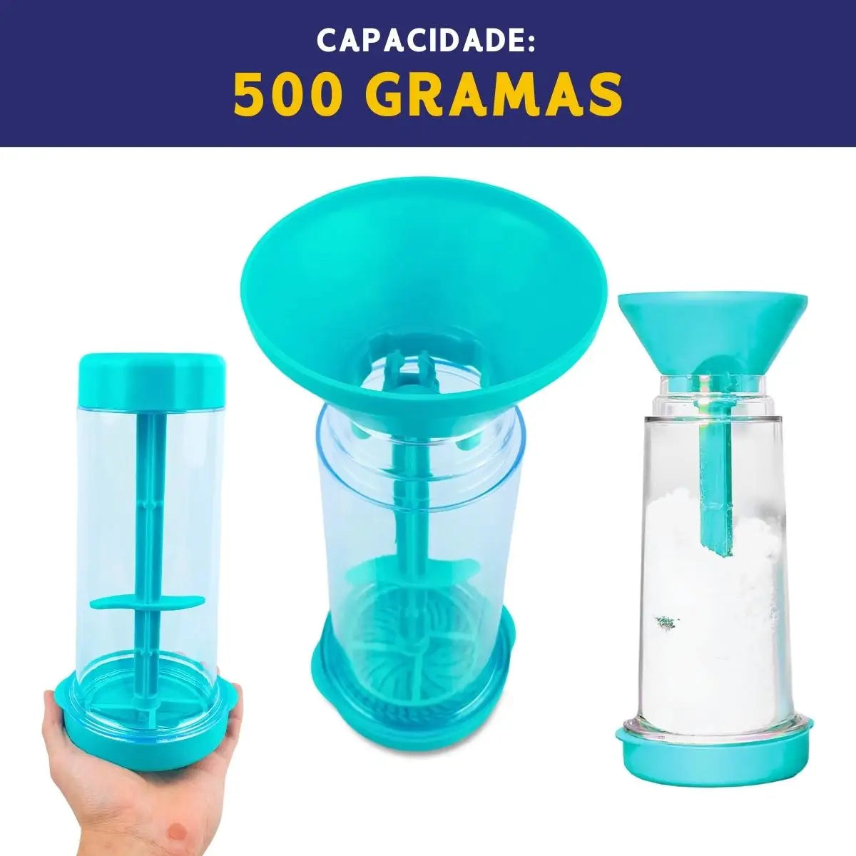 Tapioqueira Utensilio Aspersor Para Tapioca 23 Cm Capacidade 500 g