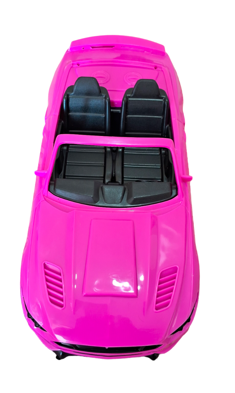 Carrinho Compatível Barbie Ken Conversível Com Boneco Brinde
