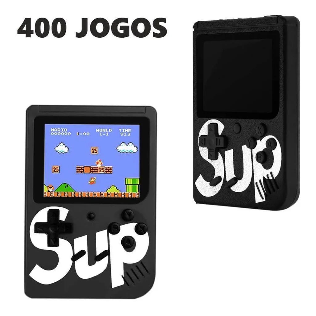 Vídeo Game Portátil 400 jogos Mini Game Sup