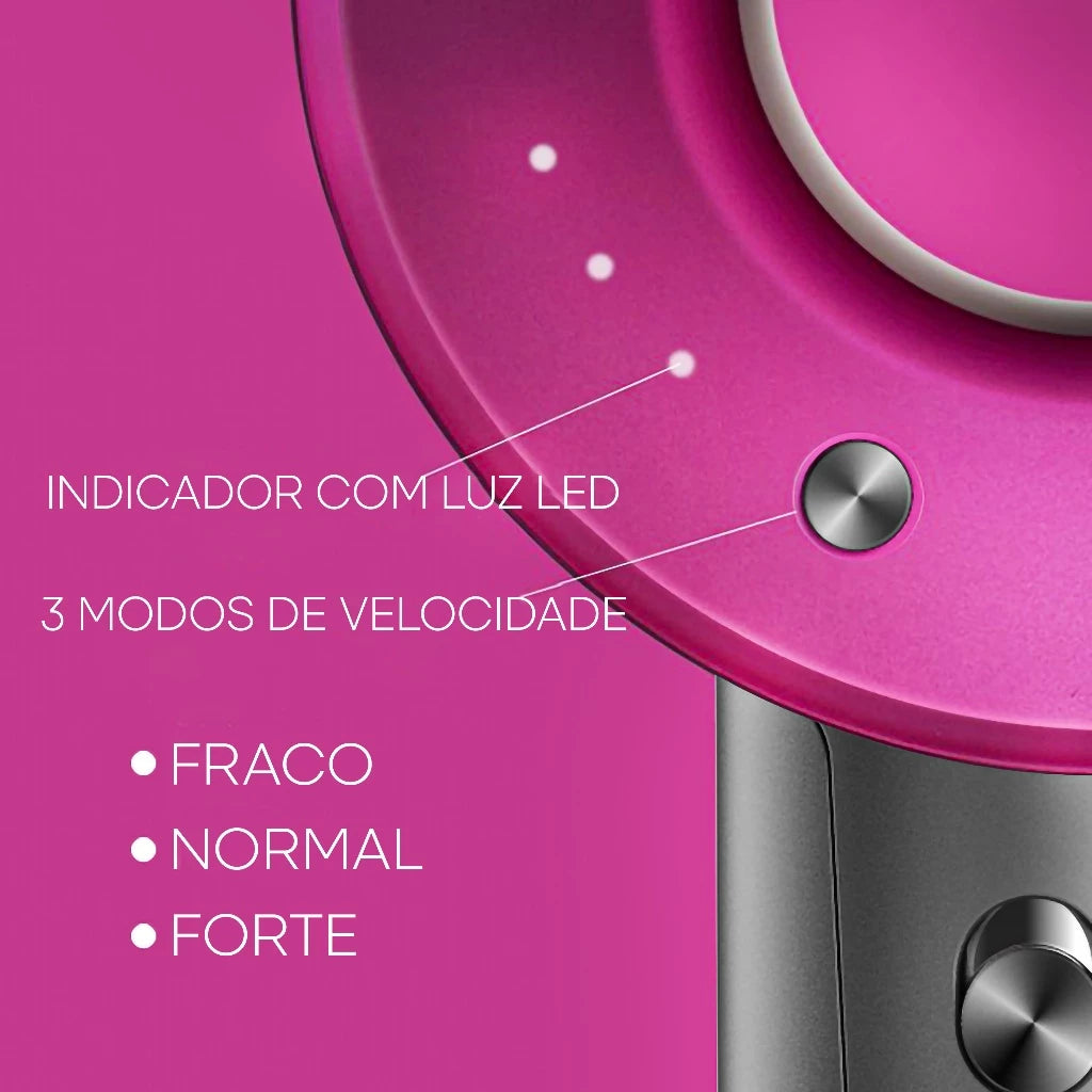 Secador de Cabelos Ultra Silencioso