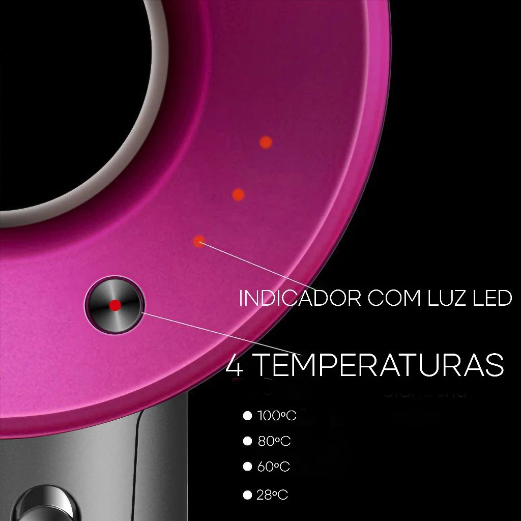 Secador de Cabelos Ultra Silencioso
