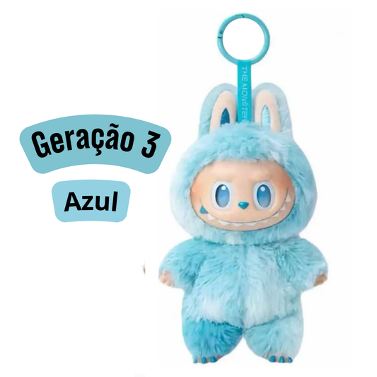 SEM CAIXA  - Geração 3  (Sortidos) - Labubu Monstros Mini Pelúcias Colecionável Personalizável Cores Degradês Surpresas