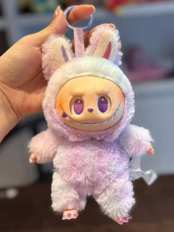 SEM CAIXA  - Geração 3  (Sortidos) - Labubu Monstros Mini Pelúcias Colecionável Personalizável Cores Degradês Surpresas