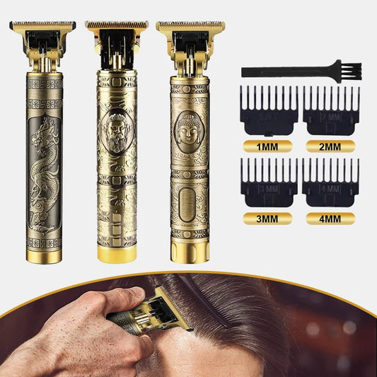 Máquina de corte de cabelo profissional elétrica