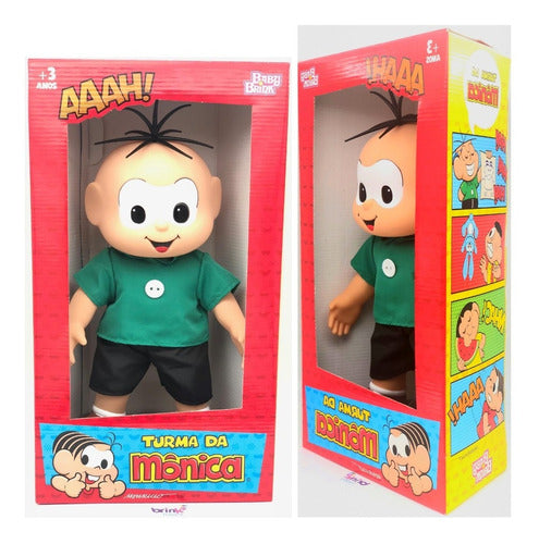 Boneco Cebolinha Turma Da Monica Classicos Baby Brink 40 Cm