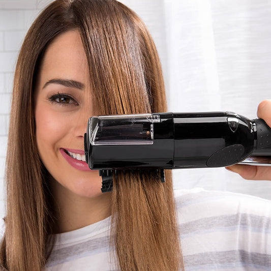 Máquina de Corte Bordado para Cabelos com Pontas Duplas