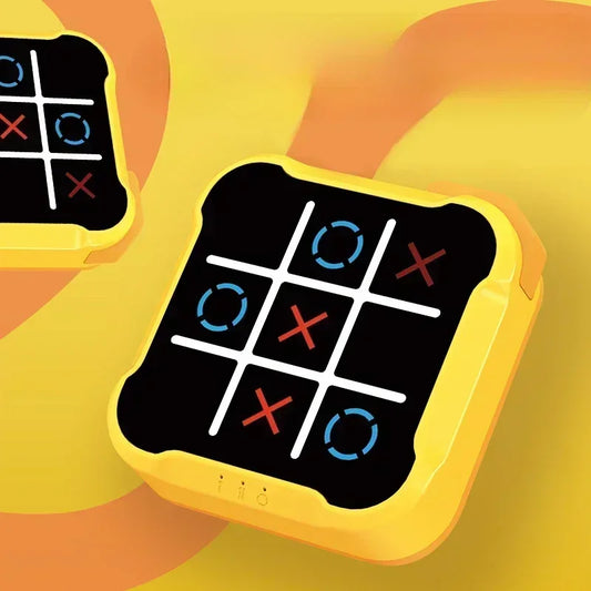 Jogo da Velha Eletrônico Jogo de Tabuleiro 3 em 1 para Crianças e Adultos